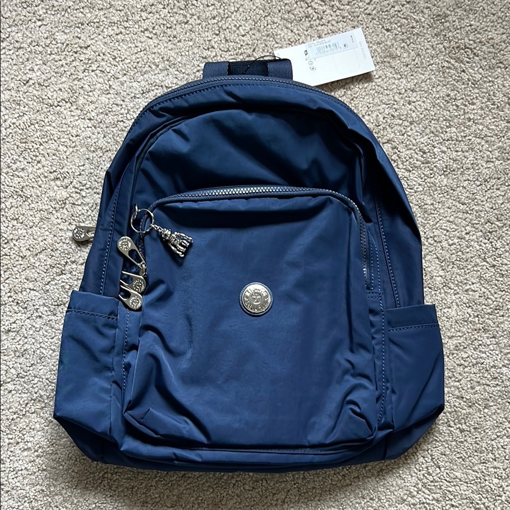 Kipling Delia M blue backpack